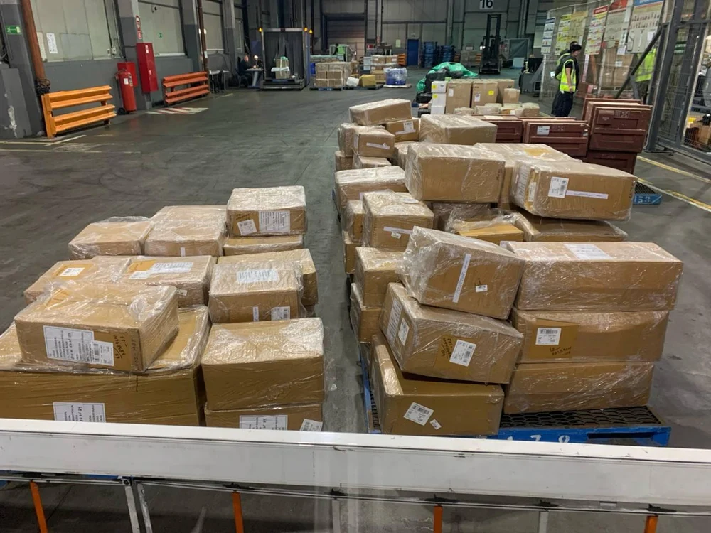 Авиадоставка Нью-Дели - Москва -3850$.